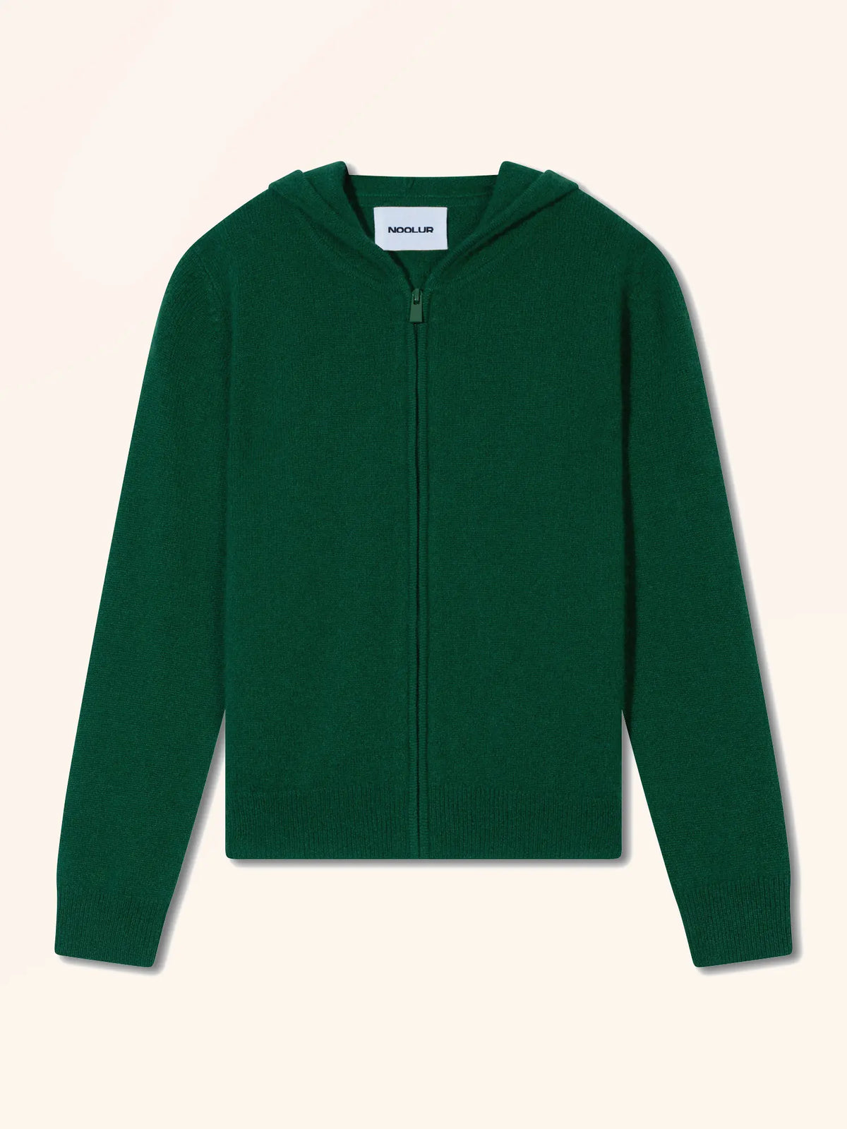SELENGE Gilet Zippé Capuche Sapin
