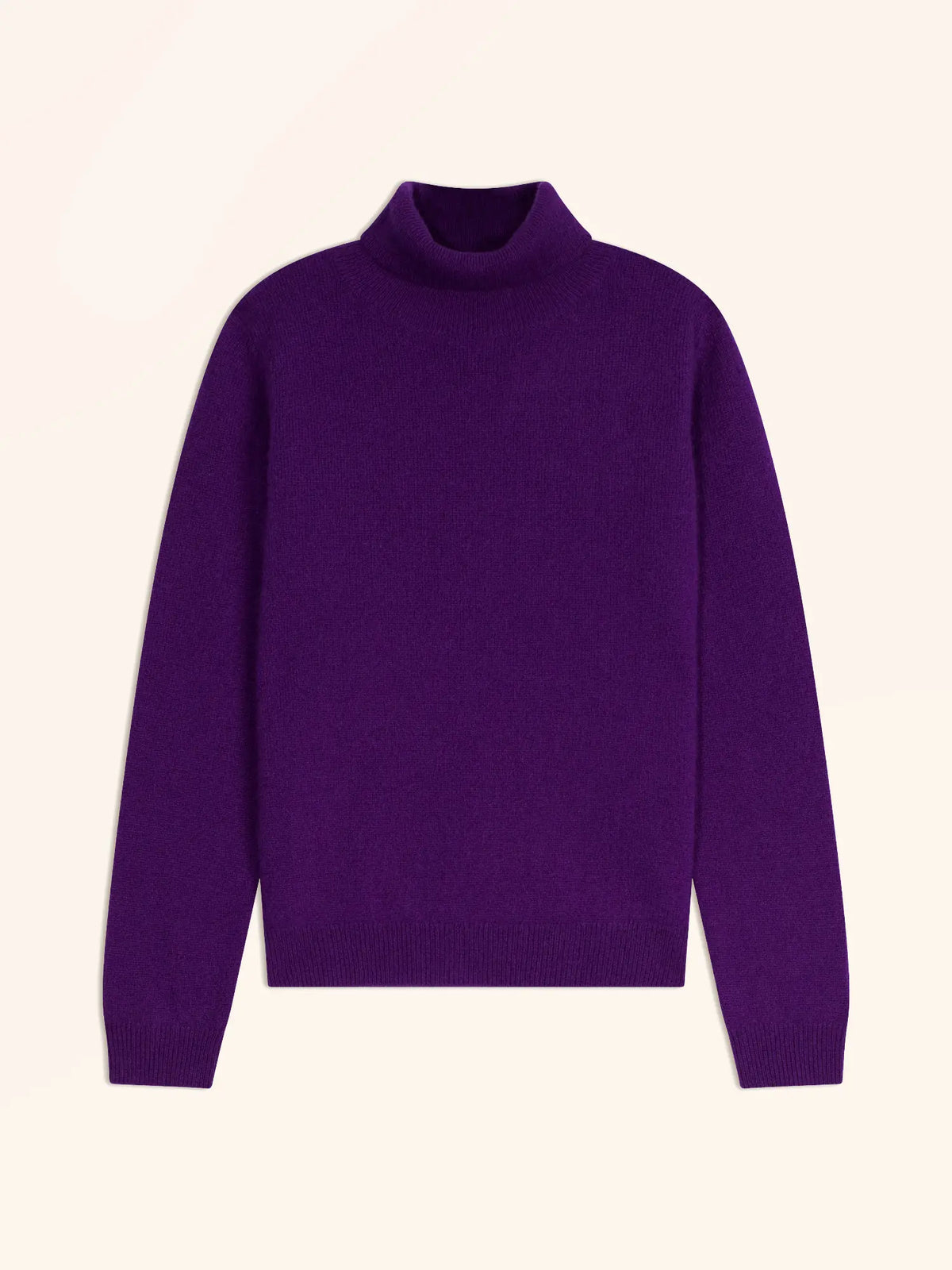 ULIASTAI Sweater Turtleneck Violet