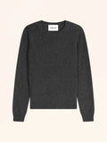 ERDENET Pullover Rundhalsausschnitt Carbon meliert