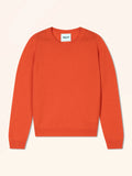 ERDENET Pull Col Rond Orange