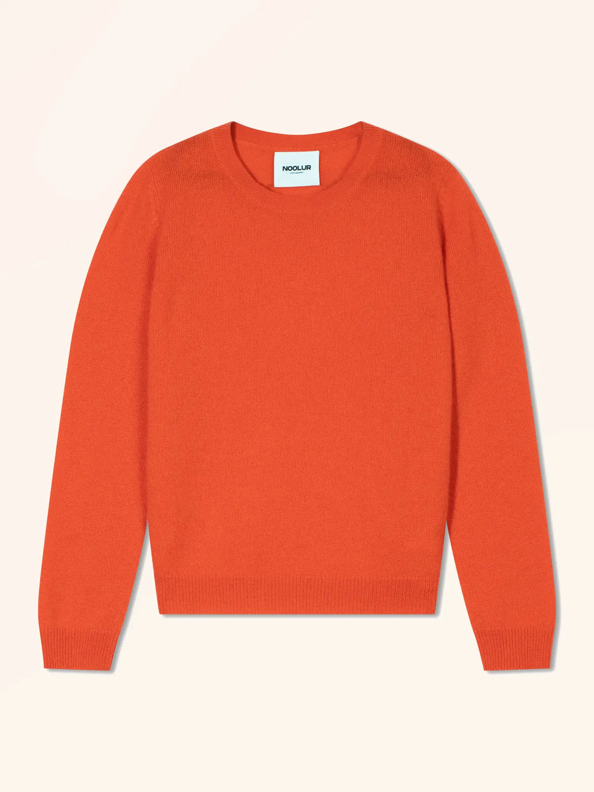 ERDENET Pull Col Rond Orange