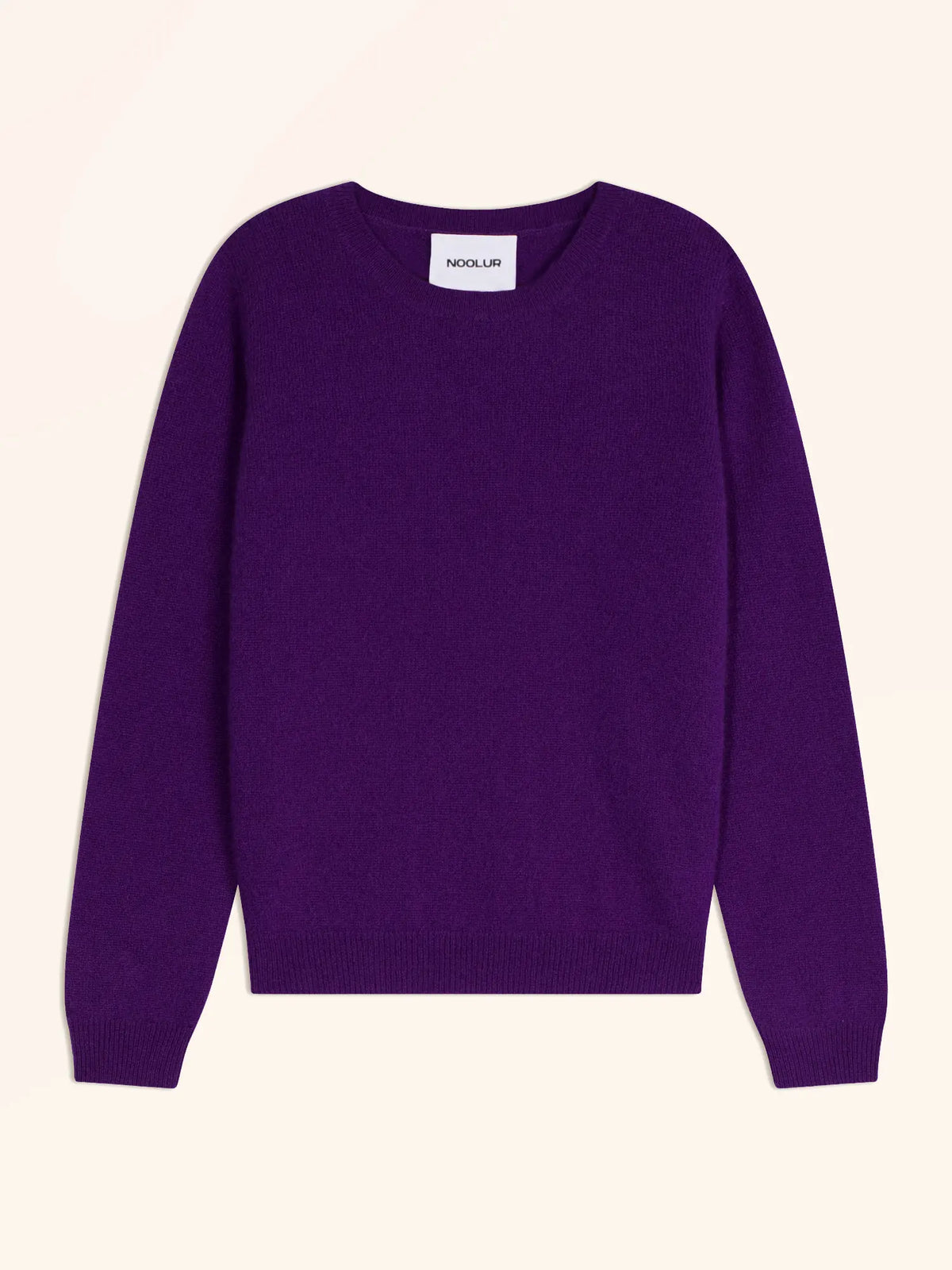 ERDENET Pullover Rundhalsausschnitt Veilchenblau