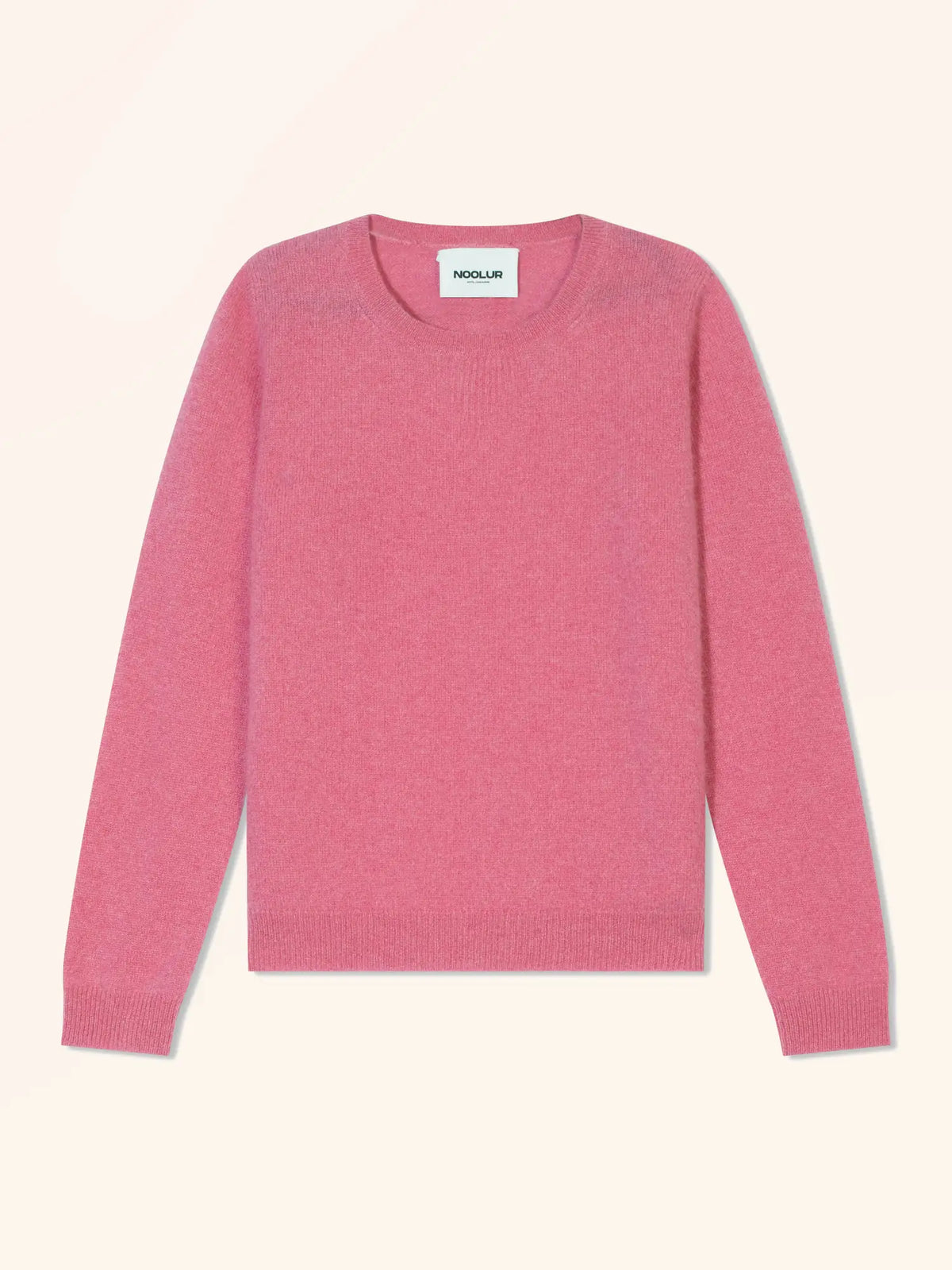 BAYAN Pull Col Rond Fraise