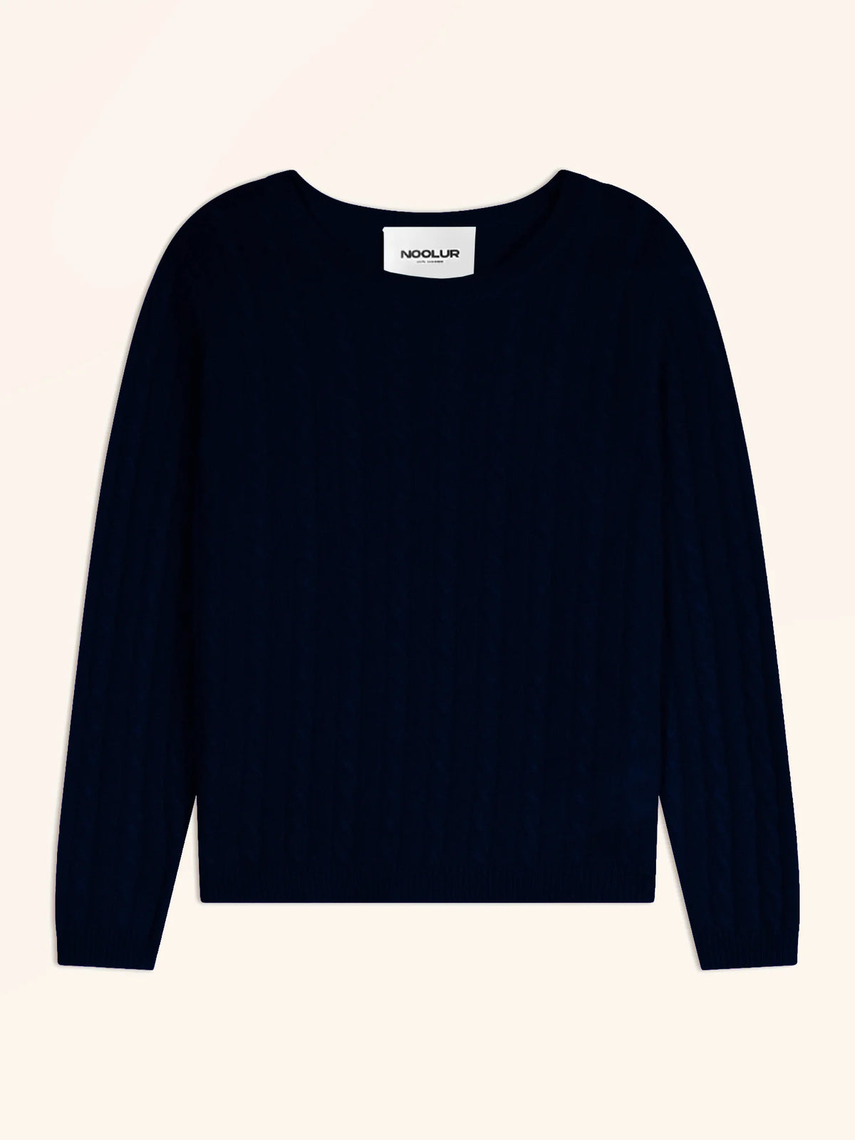 OKTAI Pull Col Rond Bleu Marine
