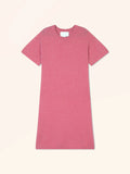 IRIAN Robe Col Rond Manches Courtes Fraise