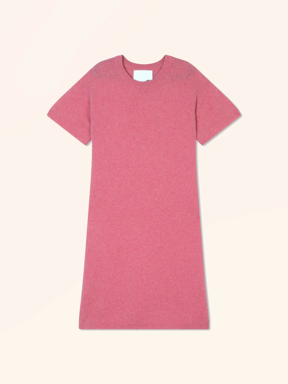 IRIAN Dress Crew Neck Short Sleeve Strawberry