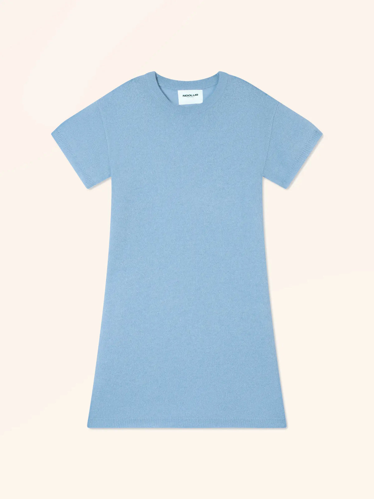 IRIAN Dress Crew Neck Short Sleeve Inca Blue