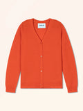 VIANELLE Cardigan Col V Orange