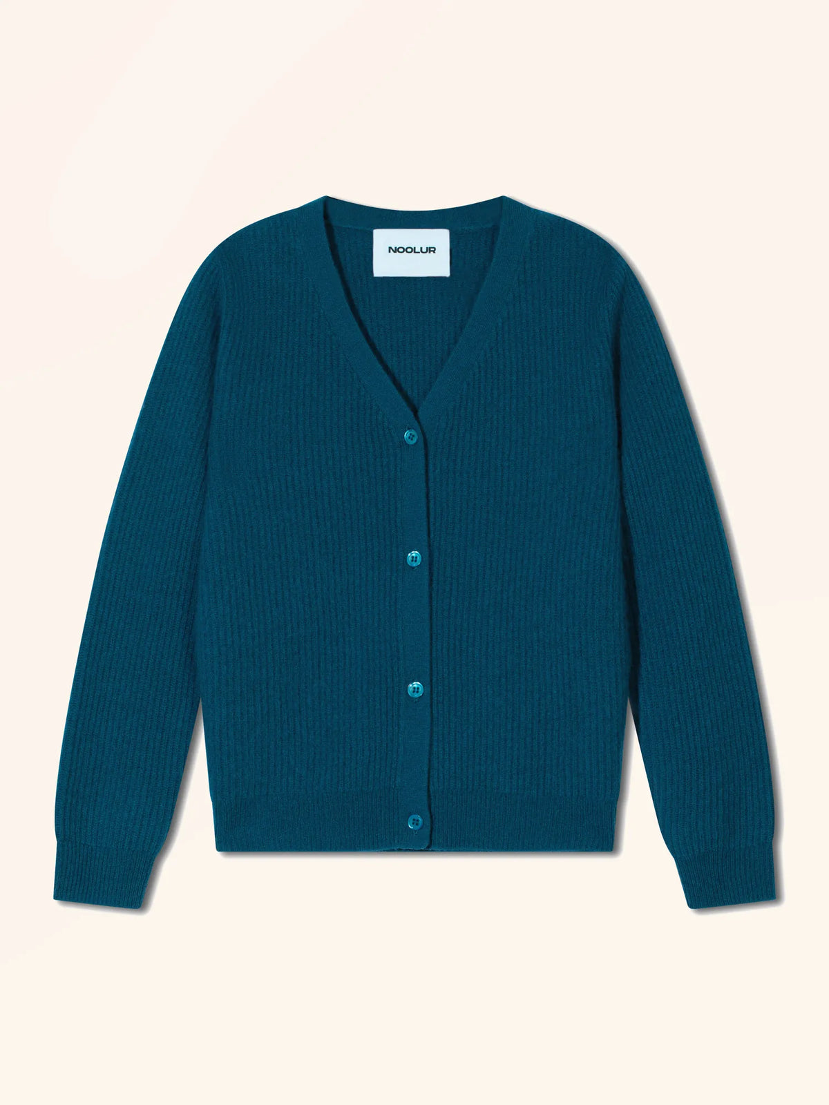 VIANELLE Cardigan V-Neck Peacock