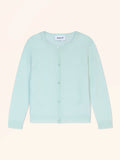XELARA Cardigan Crew Neck Lagoon Green