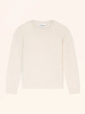 ELNYX Pull Col Rond 4 Fils Ivoire