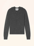 CYRALIS Vest Zipped Hooded 4 Ply Heather Charcoal