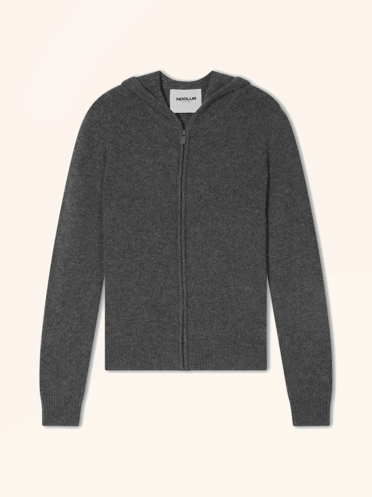 CYRALIS Vest Zipped Hooded 4 Ply Heather Charcoal