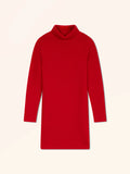 DHORAN Dress Turtleneck 4 Ply Red