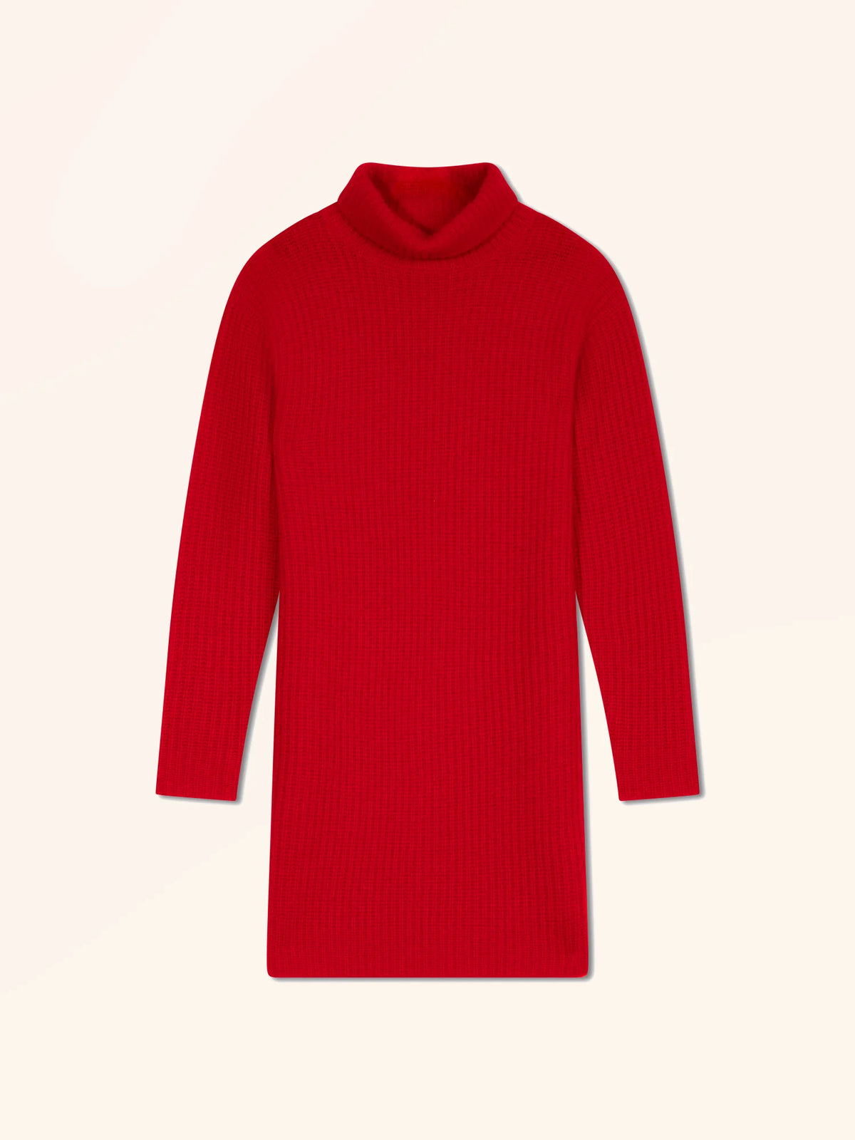 DHORAN Dress Turtleneck 4 Ply Red