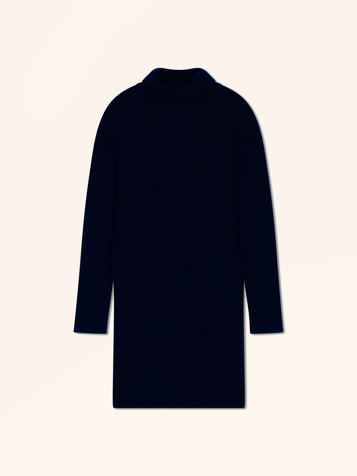 DHORAN Dress Turtleneck 4 Ply Navy