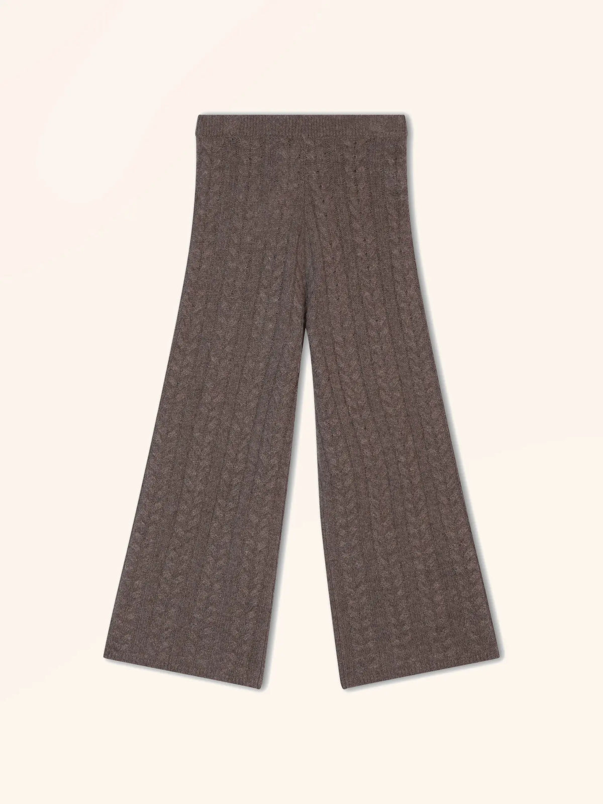 TAVIRA Jogging 4 Fils Taupe Chiné