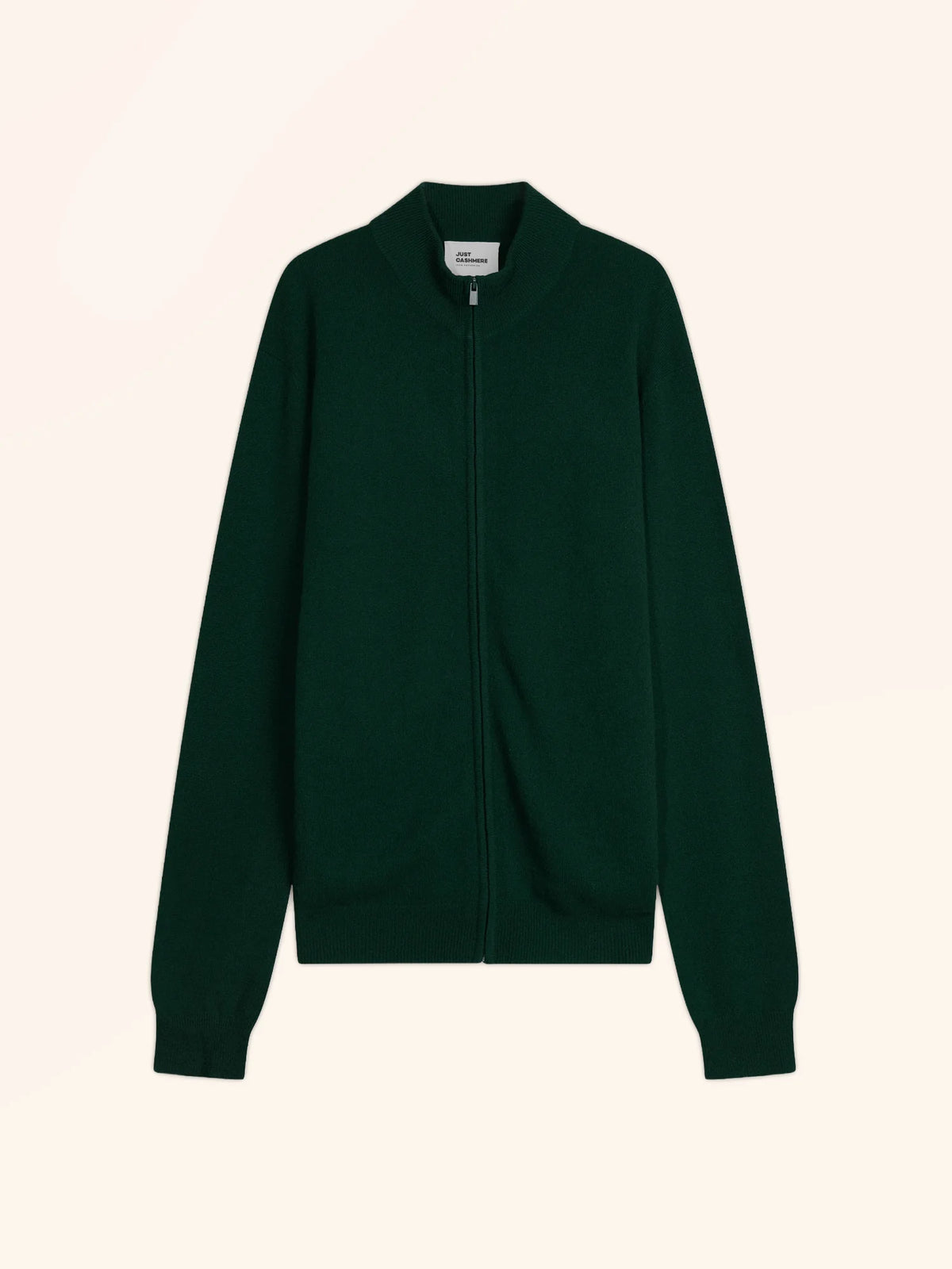 LILOU Gilet Zippé Col Montant Cyprès