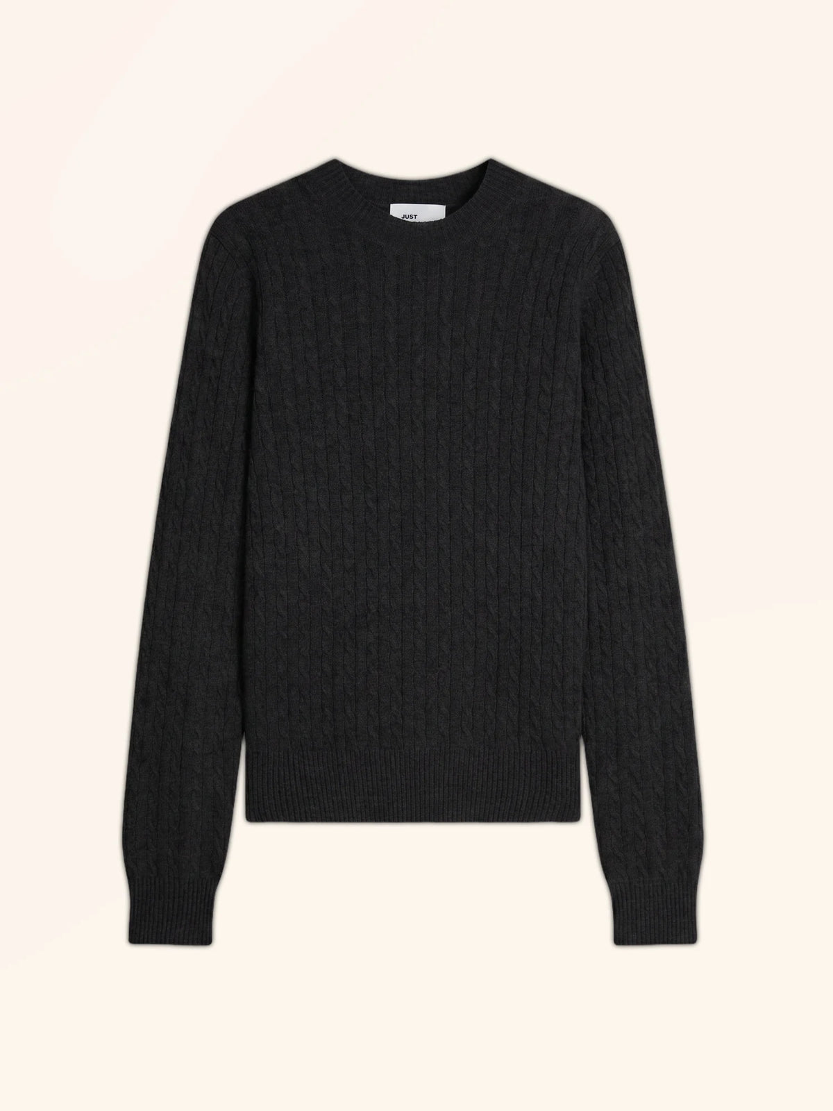 JADE Pull Col Rond Noir