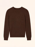 VERONICA Pull Col Rond 4 Fils Café