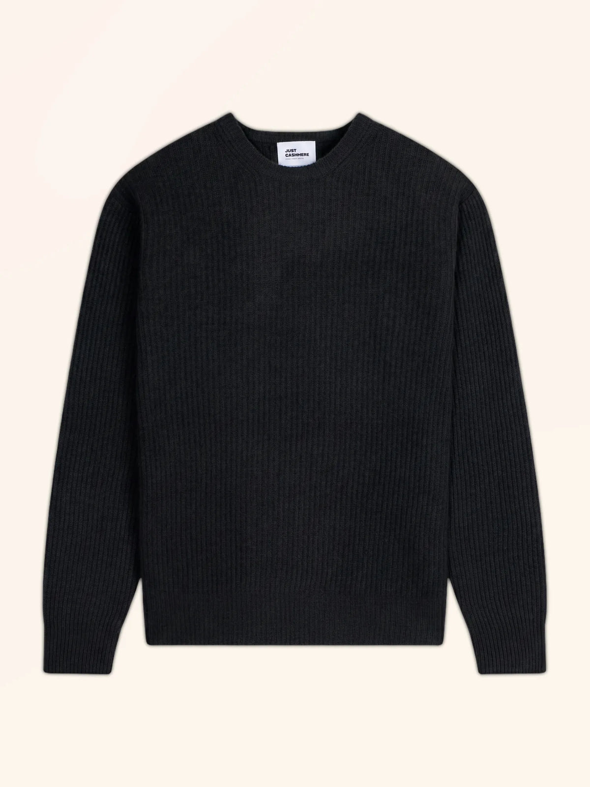 NASH Pull Col Rond 4 Fils Noir