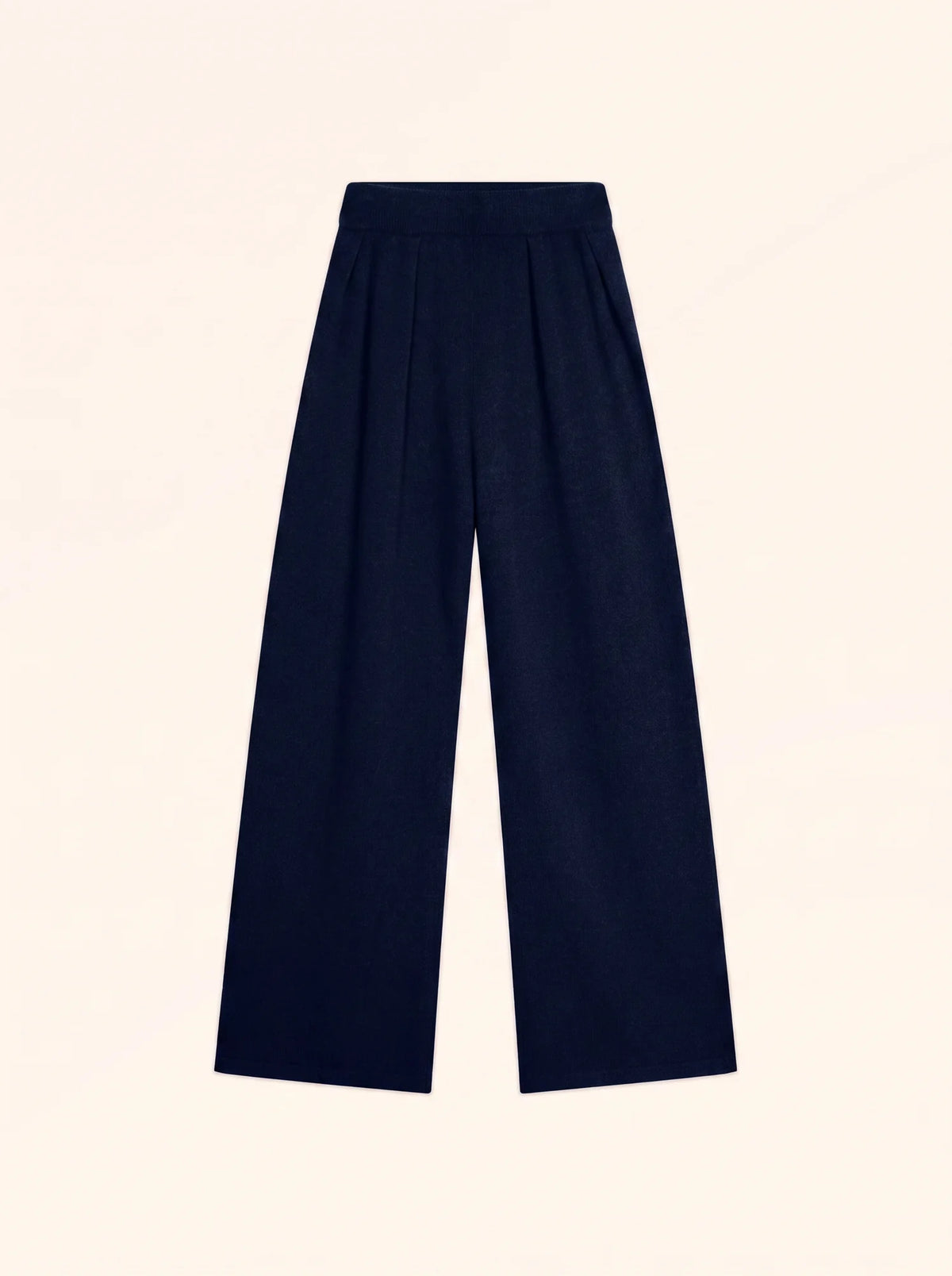 DAPHNE Pantalon Large Bleu Marine