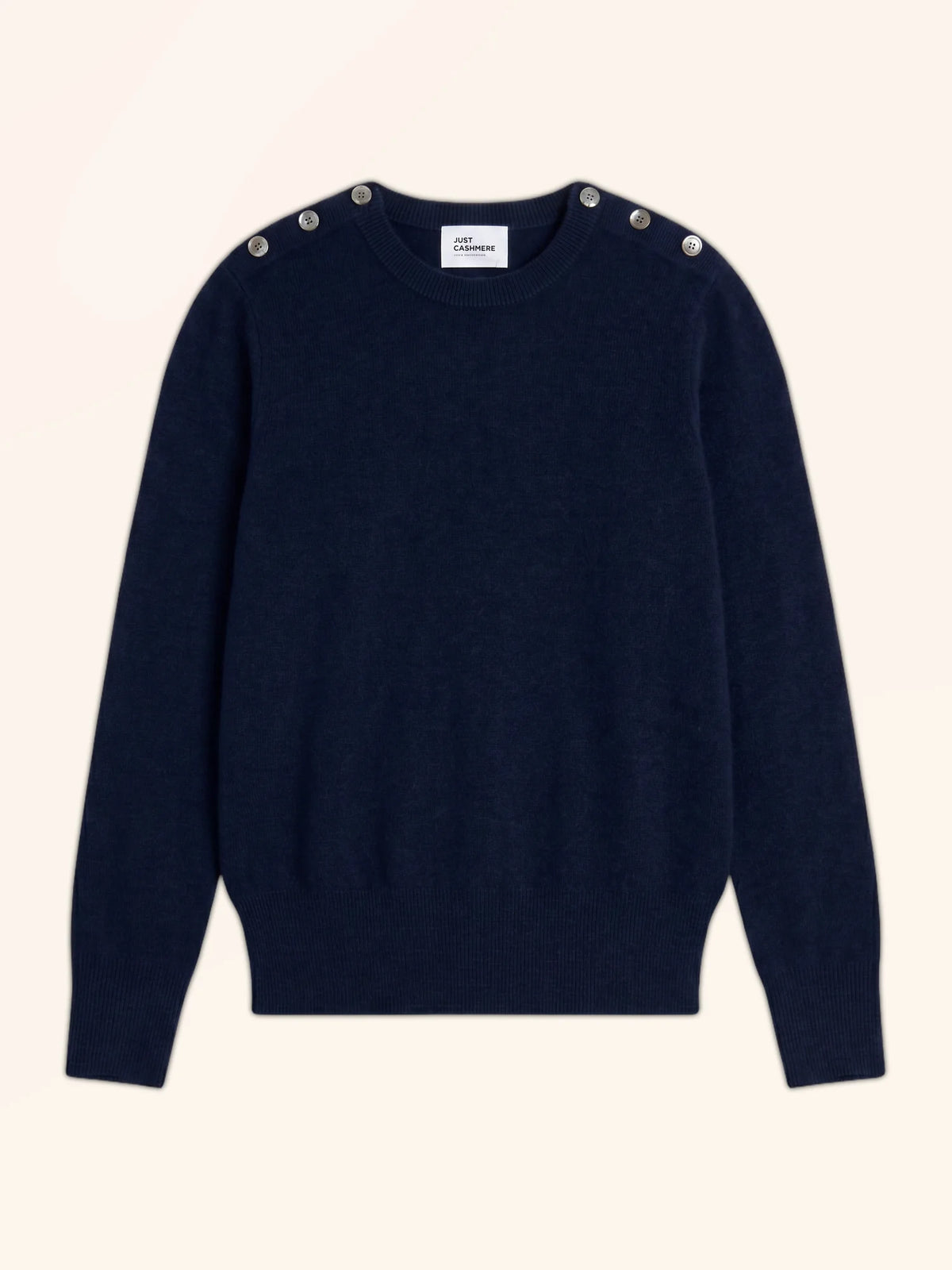 JEANNE Pull Col Rond Marin Bleu Marine